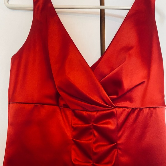 Short red dress - Picture 4 of 4